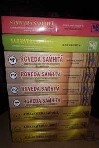 SAMPOORAN VEDA SET OF 9. (ENGLISH & SANSKRIT)