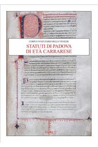 Statuti Di Padova Di Eta Carrarese