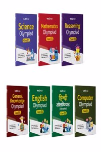 Arihant Bloom CAP Olympiad Science, Mathematics, Reasoning, English, General Knowledge, Hindi, Computer Class 1 (Set of 7 books)