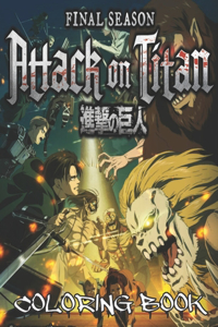 Attack on titan final season coloring book