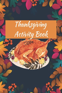 Thanksgiving Activity Book