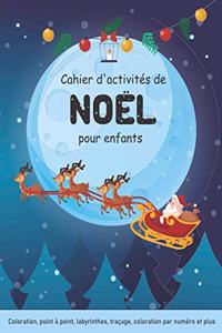 cahier d'activités de Noël pour enfants