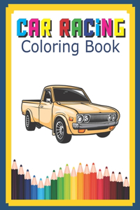 Car Racing Coloring Book