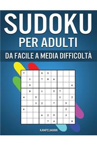 Sudoku per Adulti da Facile a Media Difficoltà