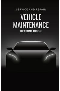 Vehicle Maintenance Record Book