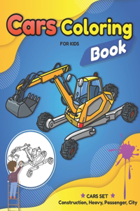 Cars Coloring Book for Kids