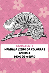 Mandala Libro da colorare - Meno di 10 euro - Animale - Camaleonte