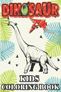 Dinosaur Kids Coloring Book