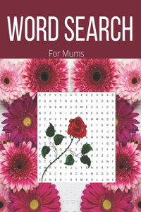 Word Search For Mums