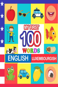 my first 100 words English-luxembourgish