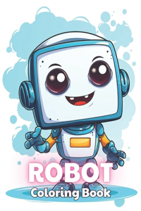 Robot Coloring Book for Kids