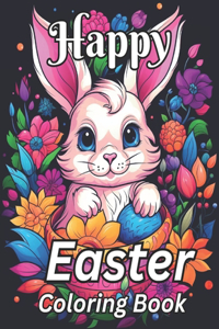 Happy Easter Coloring Book