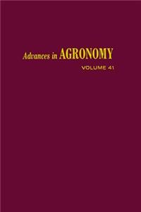 Advances in Agronomy Volume 41