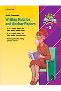 Reading 2011 Writing Rubrics and Anchor Papers Grade 3