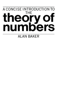 Concise Introduction to the Theory of Numbers