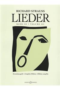 Lieder, Volume 3