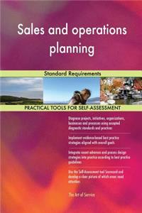 Sales and operations planning Standard Requirements