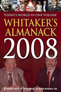 Whitaker's Almanac 2008 Hardcover â€“ 1 January 2008