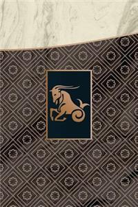 Monogram Capricorn Journal