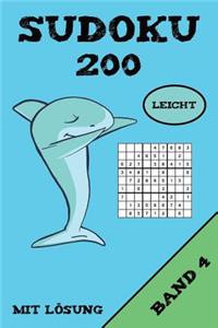 Sudoku 200 Leicht Mit Lösung Band 4