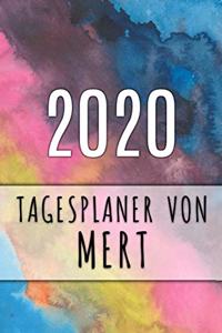 2020 Tagesplaner von Mert