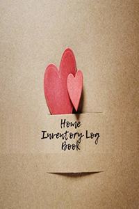 Home Inventory Log Book