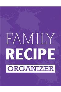 Family Recipe Organizer
