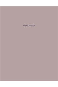 Daily Notes