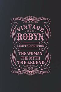 Vintage Robyn Limited Edition the Woman the Myth the Legend