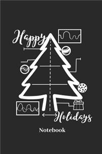 Happy Holidays Notebook