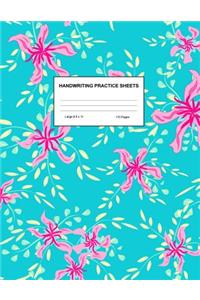 Handwriting Practice Sheets
