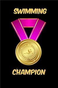 Swimming Champion Notebook