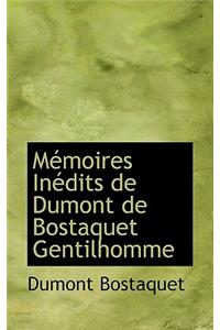 M Moires in Dits de Dumont de Bostaquet Gentilhomme
