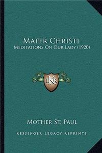Mater Christi