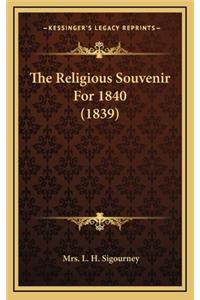 The Religious Souvenir for 1840 (1839)