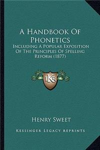 Handbook of Phonetics