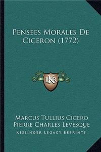 Pensees Morales De Ciceron (1772)