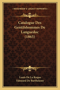 Catalogue Des Gentilshommes De Languedoc (1865)