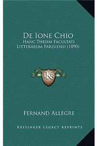 De Ione Chio