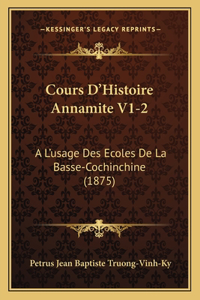 Cours D'Histoire Annamite V1-2