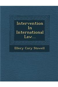Intervention in International Law...