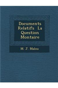 Documents Relatifs La Question Mon Taire