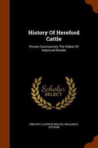 History of Hereford Cattle