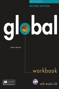 Global Beginner Revised Edition Workbook with key + CD pack