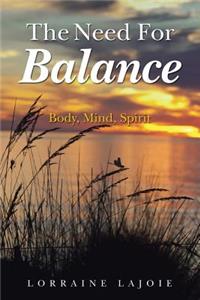 Need for Balance