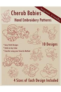 Cherub Babies Hand Embroidery Patterns