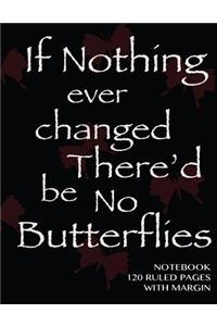 Notebook 120 ruled pages with margin
