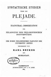 Syntactische studien uber die Plejade