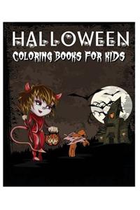 Halloween Coloring Books for Kids