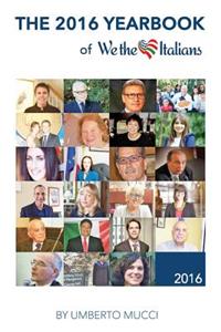 2016 yearbook of We the Italians